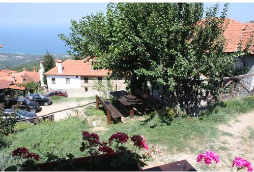 Guesthouse Eleni Palaios Panteleimonas Bagian luar foto